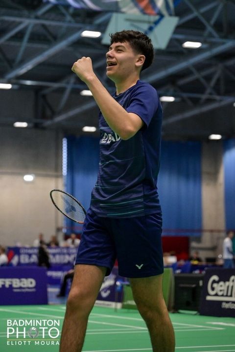 Mathis Clément - Championnat de France de ParaBadminton