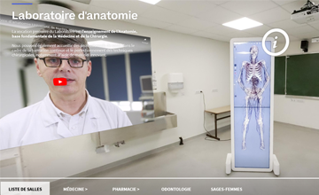 Visites virtuelles, découvrez les UFR du pôle Santé autrement