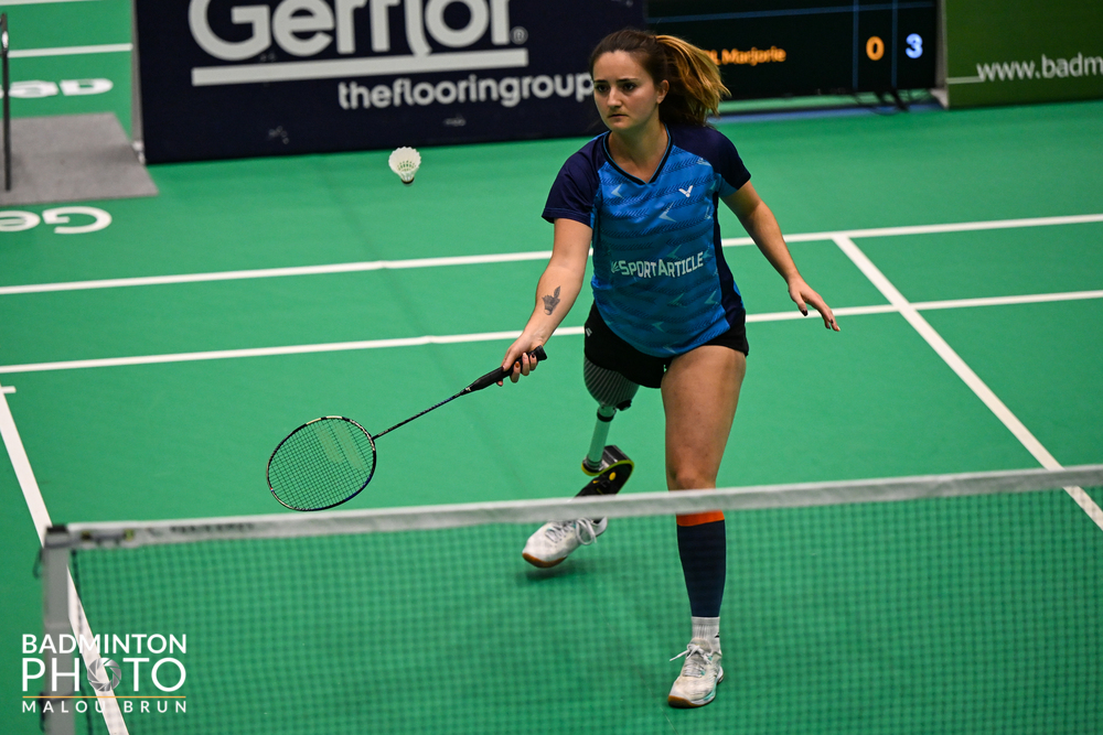 Coraline Bergeron - Championnat de France de ParaBadminton